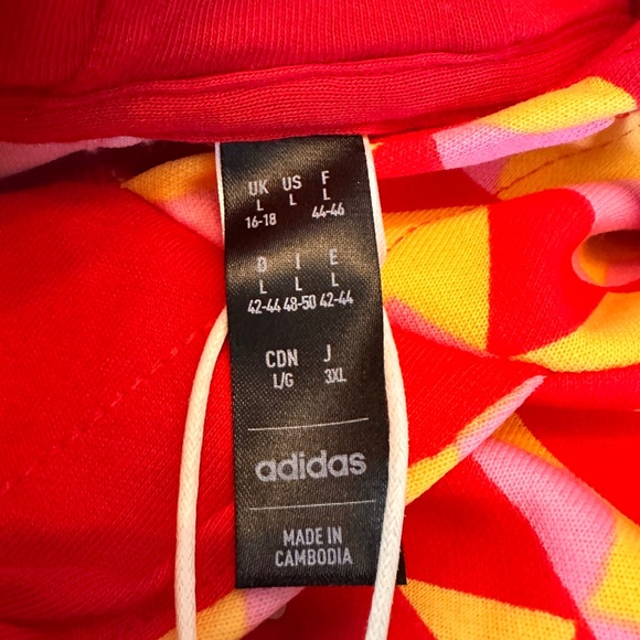 adidas x Farm Rio NWT Graphic Hoodie (L) - Picture 15 of 16